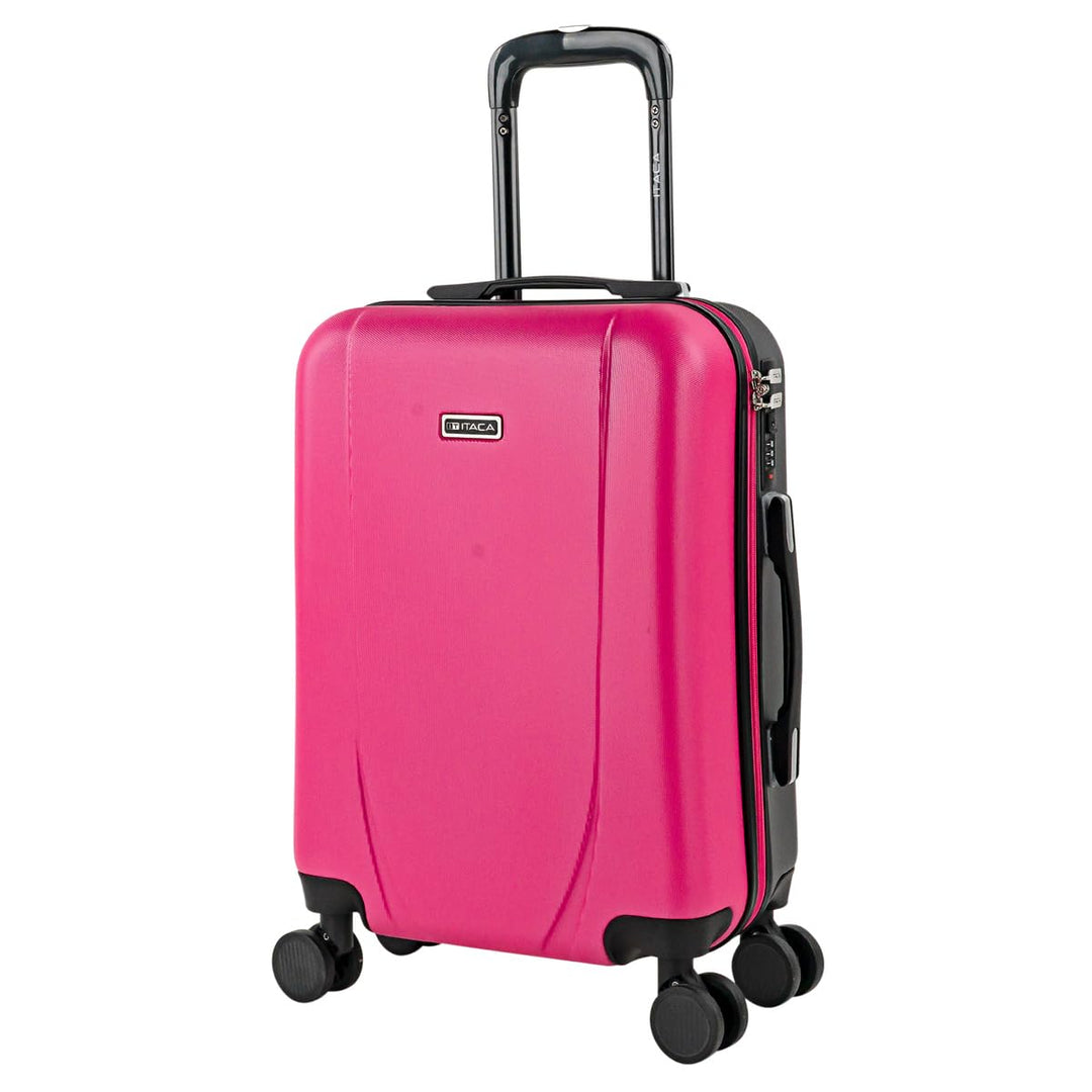 ITACA Handgepäck Koffer Trolley - Reisekoffer Mit Rollen und Reisekoffer Hartschalenkoffer für Vielr