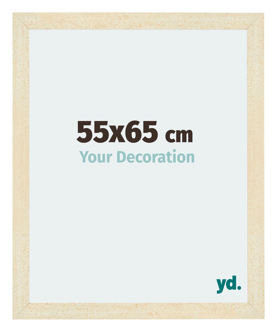 yd. Your Decoration - Bilderrahmen 55x65 cm - Bilderrahmen aus MDF mit Acrylglas - Antireflex - Ausg