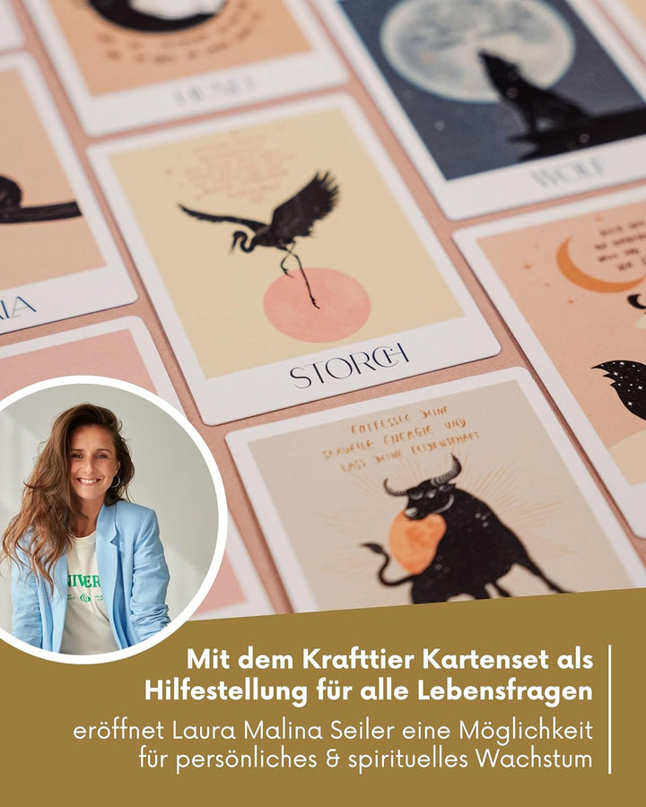 Spirituelle Botschaften von deinem Animal Spirit: Karten-Set & Begleitbuch, Taschenbuch