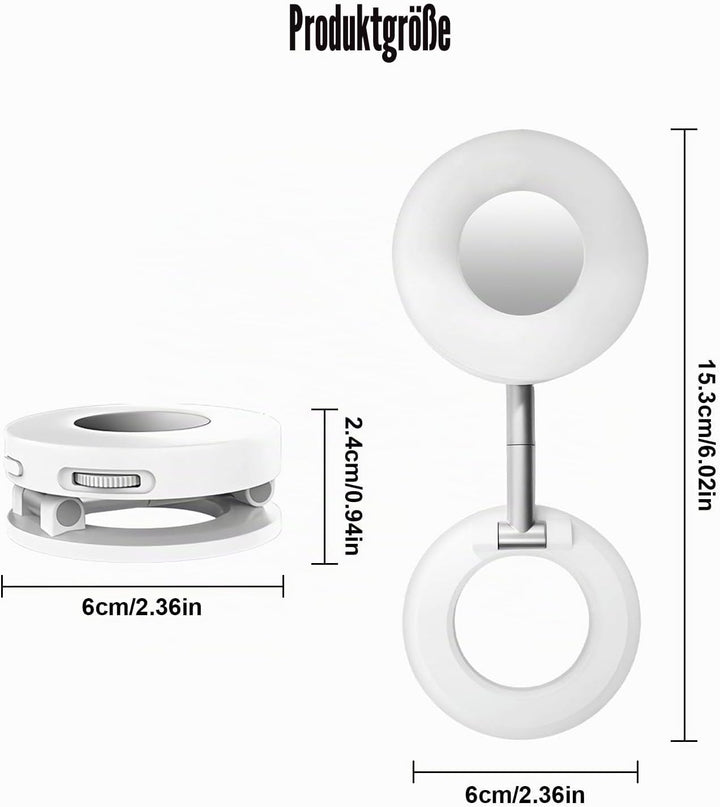 OneNine Magnetisches Selfie-Licht, 3-in-1 Magnetische Handy Füllen Ringlicht, LED Magnetisches Fülll