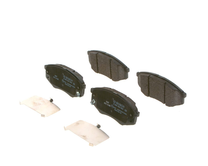 Bosch BP1687 Bremsbeläge - Vorderachse - ECE-R90 Zertifizierung - vier Bremsbeläge pro Set