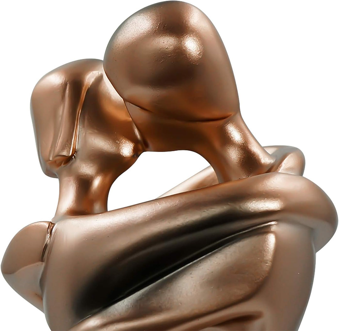 Aoneky Harz Paar Statuette - Geschenk zum Jubiläum Hochzeit - Dekorative Statue für Haus Schlafzimme
