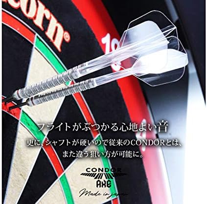 Trinidad Darts Condor Achse Shape schwarz lang 33 5 mm, 3 st?ck.
