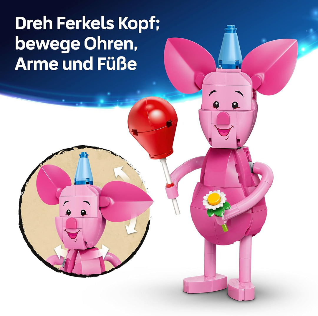 LEGO | Disney Ferkels Geburtstagsspass - Spielzeug mit niedlicher Tierfigur, Geburtstagskuchen & Sam