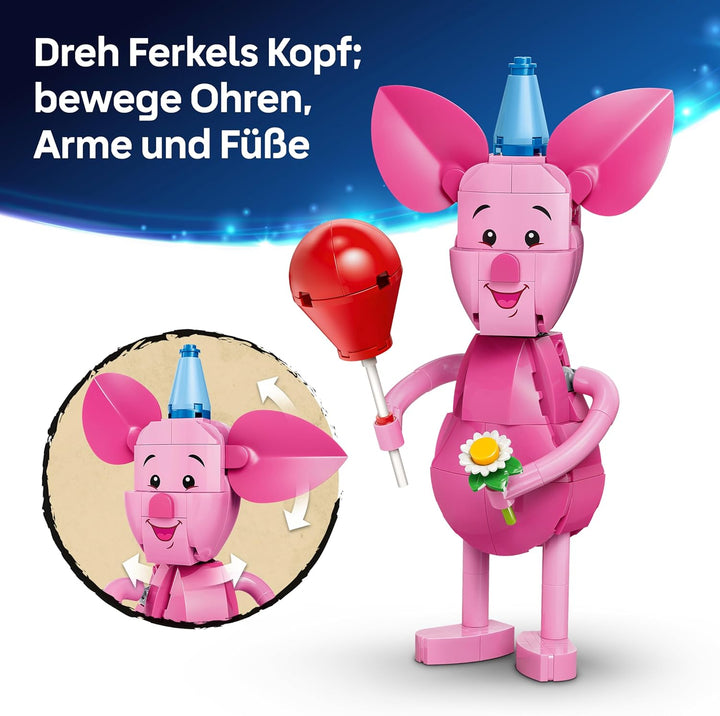 LEGO | Disney Ferkels Geburtstagsspass - Spielzeug mit niedlicher Tierfigur, Geburtstagskuchen & Sam