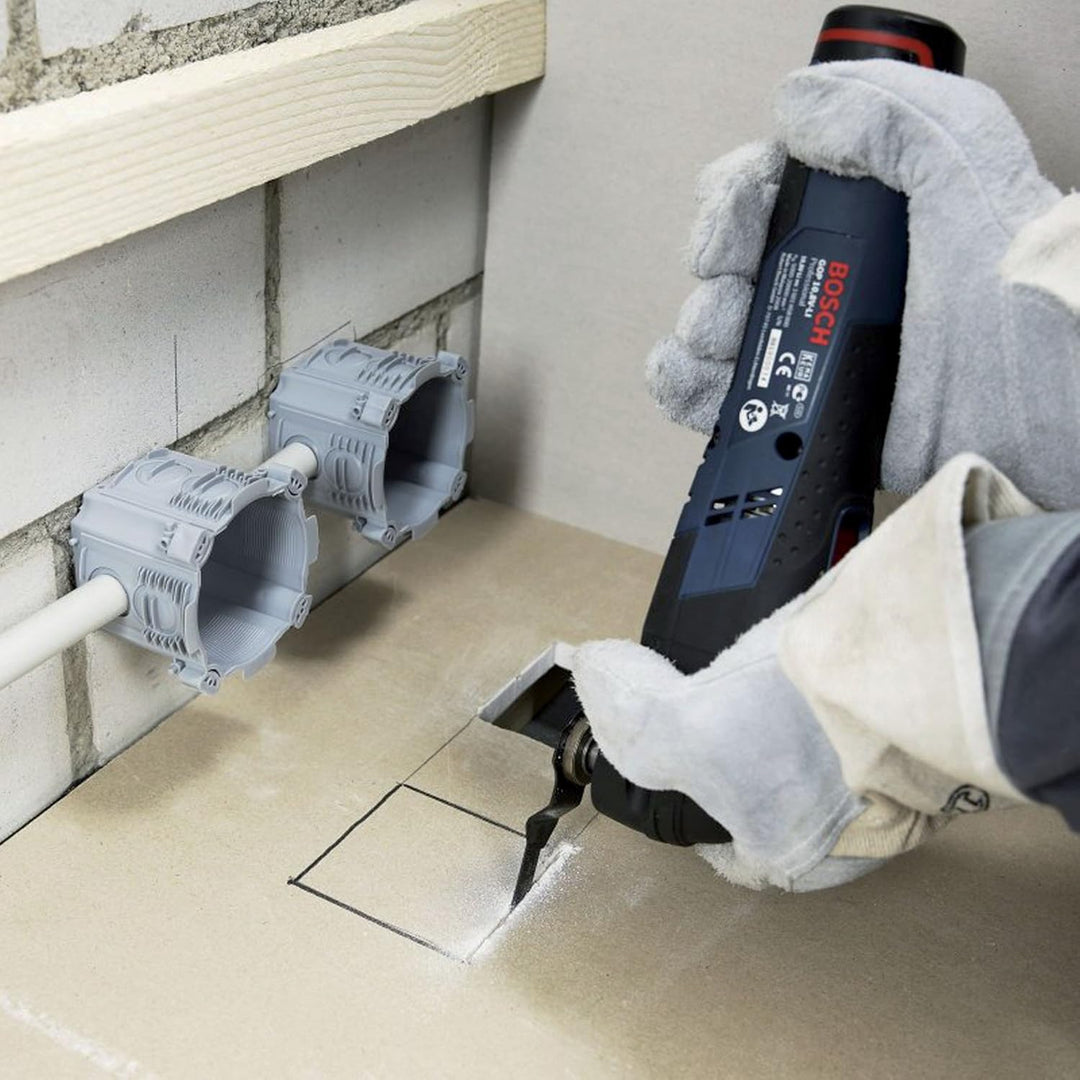 Bosch Professional 1x Bi-Metall Sägeblatt AIZ 32 AB (für ungehärtetes Metall, Breite 32 mm, Zubehör