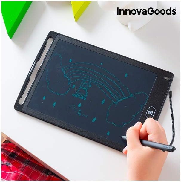 InnovaGoods Magic Drablet LCD-Tablet zum Zeichnen und Schreiben, Schwarz