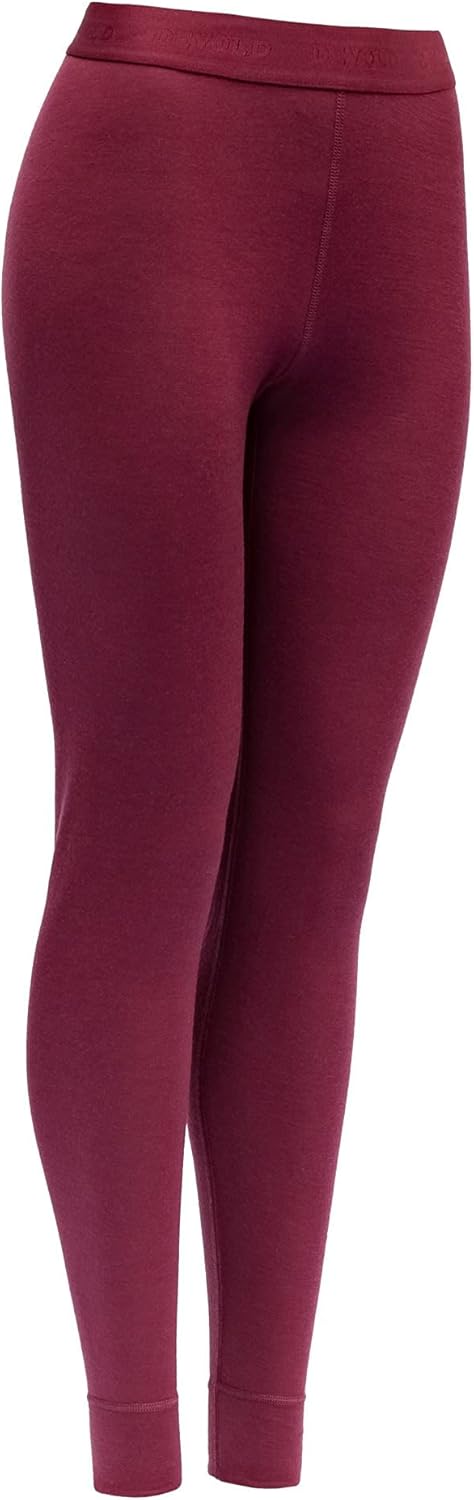 Devold W Breeze Merino 150 Longs Rot - Merino Ultraleichte Funktionelle Damen Merino Unterhose, Grös