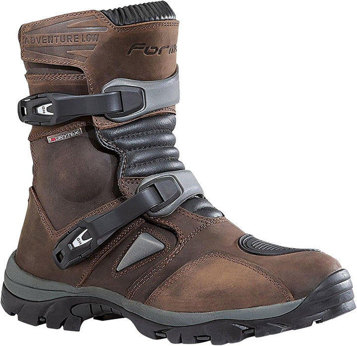 FORMA Stiefel Moto Adventure low WP Eichzulassung CE, Braun 42 EU, 42 EU