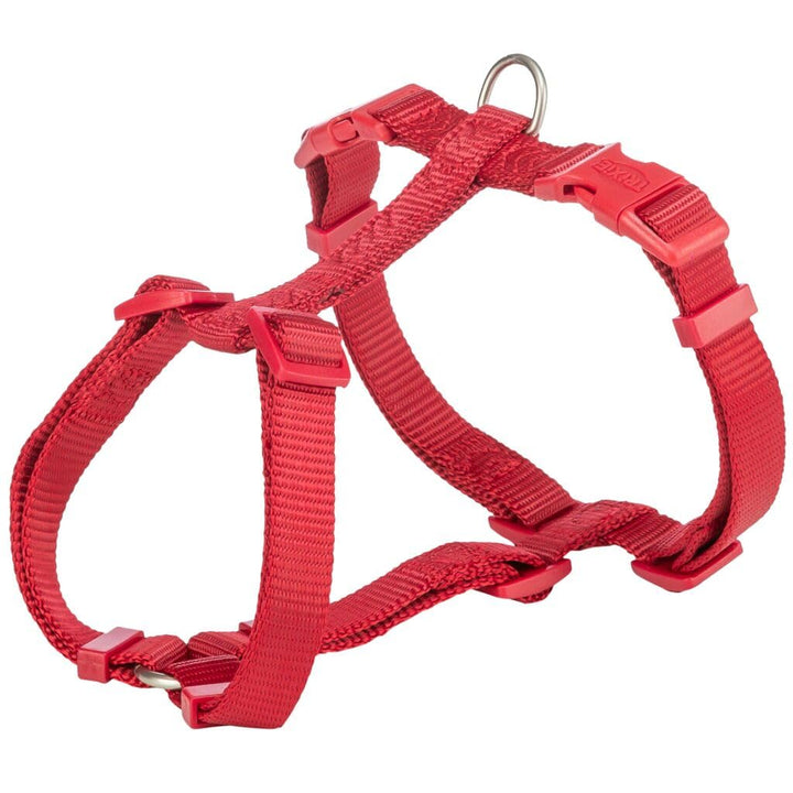 TRIXIE Premium H-Geschirr L: 60–80 cm/25 mm rot