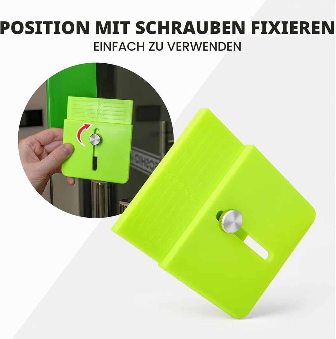 FOSHIO 2 Stück Gerade Linie Cutter Schneidvorlage, Edge Wrap Cuttermess Mini-Schneidvorlage, präzise