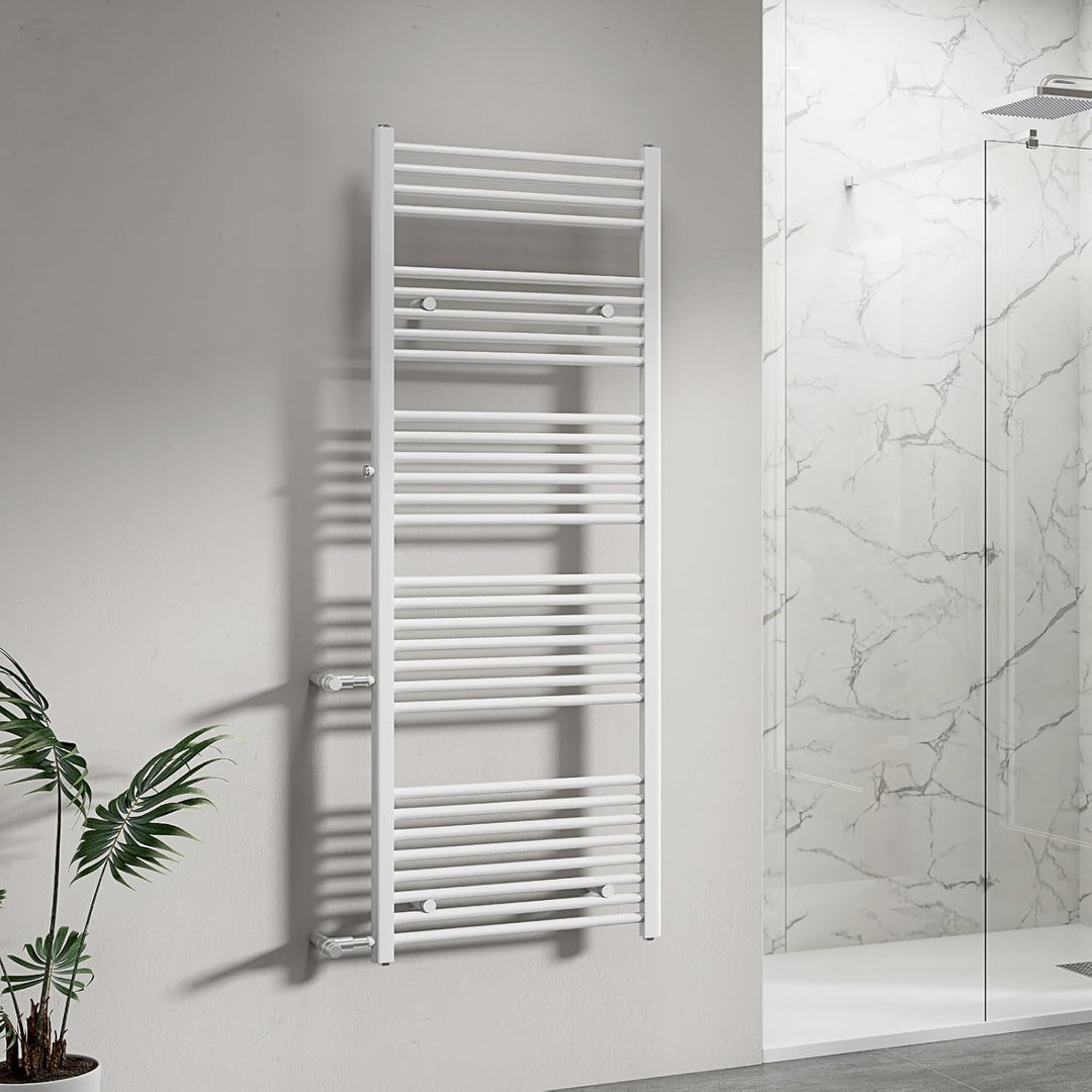 WITEN&amp;NOCK handtuchheizkörper Badheizkörper 1600x 500 mm 654 Watt Designheizkörper Heizkörper Seiten