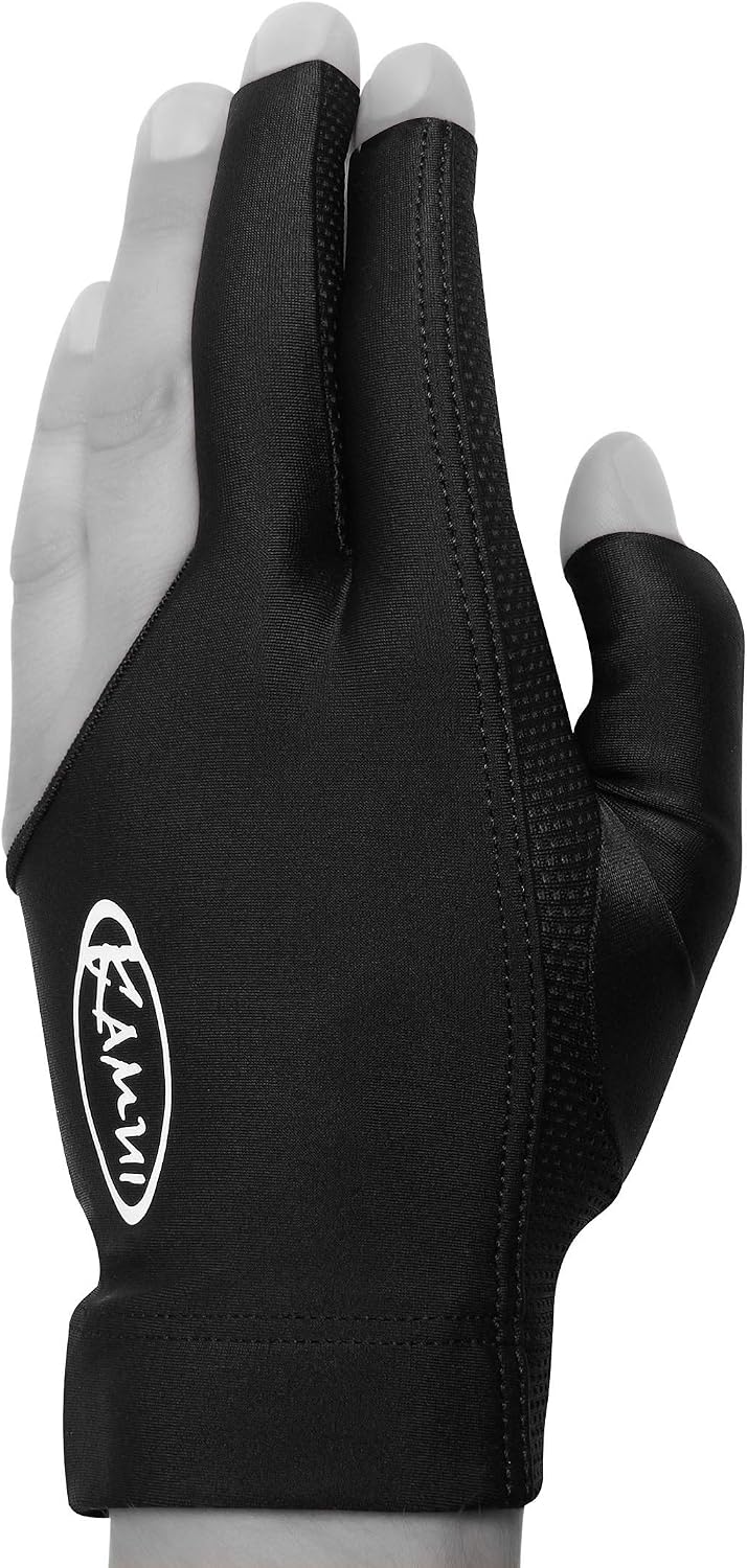 KAMUI Billardhandschuh QuickDry für linke Hand, Schwarz XS, XS