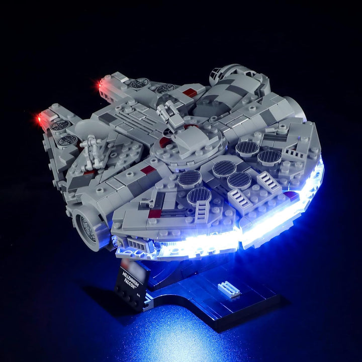 GEAMENT 2024 LED Licht-Set Kompatibel mit Lego 75375 Millennium Falcon 2024 (Modell-Set Nicht enthal