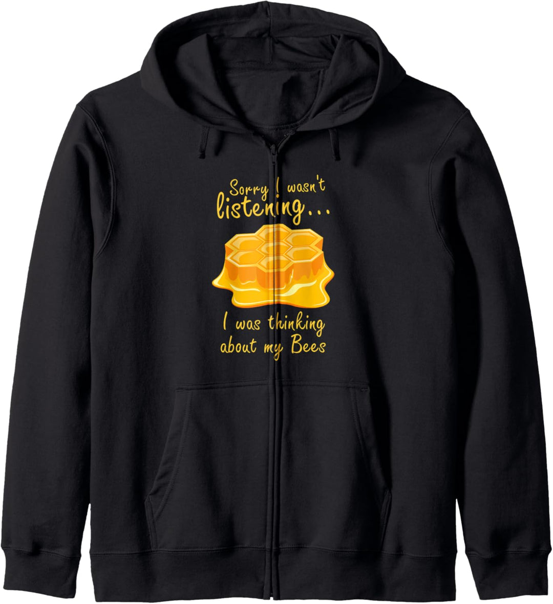 Nachdenken über Honig und Bienen Bienenzucht Bienenstock Kapuzenjacke