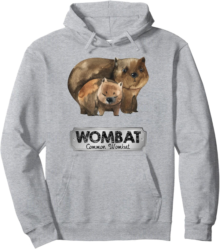 Australischer Beuteltier Wombat! Australien Wildlife Pullover Hoodie
