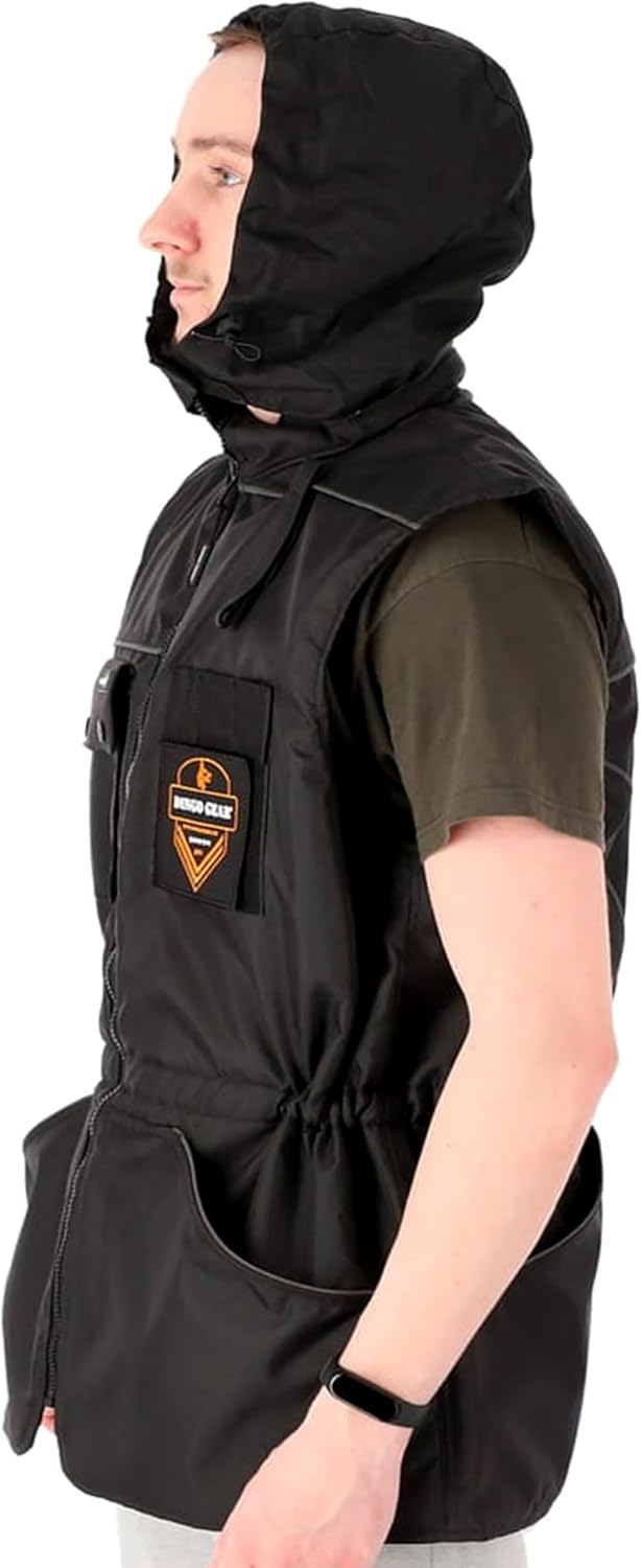 DINGO GEAR All-season Training Vest with a Hood Grün 4 - XL grosse, Grün 4 - XL grosse