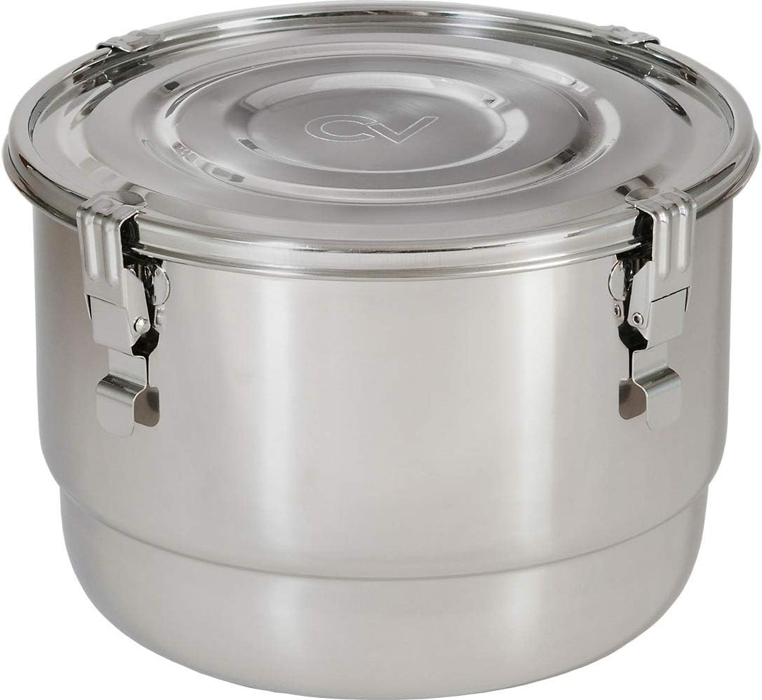 Cvault Edelstahl Container - 26cm (8L)