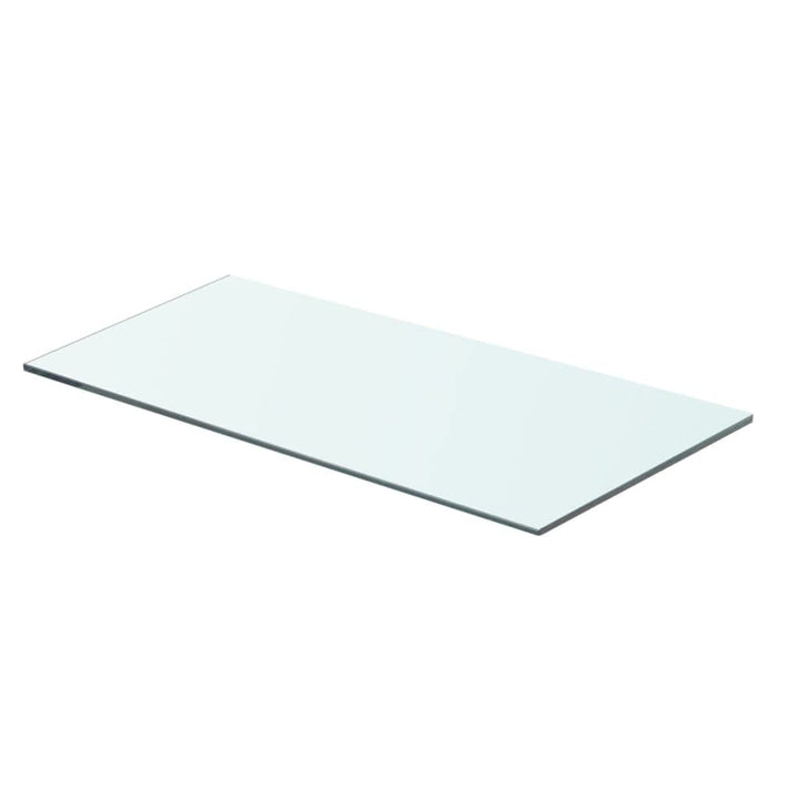 Myheimly Glasboden Glasscheibe Glasplatte für Glasregal Transparent 60 x 25 cm