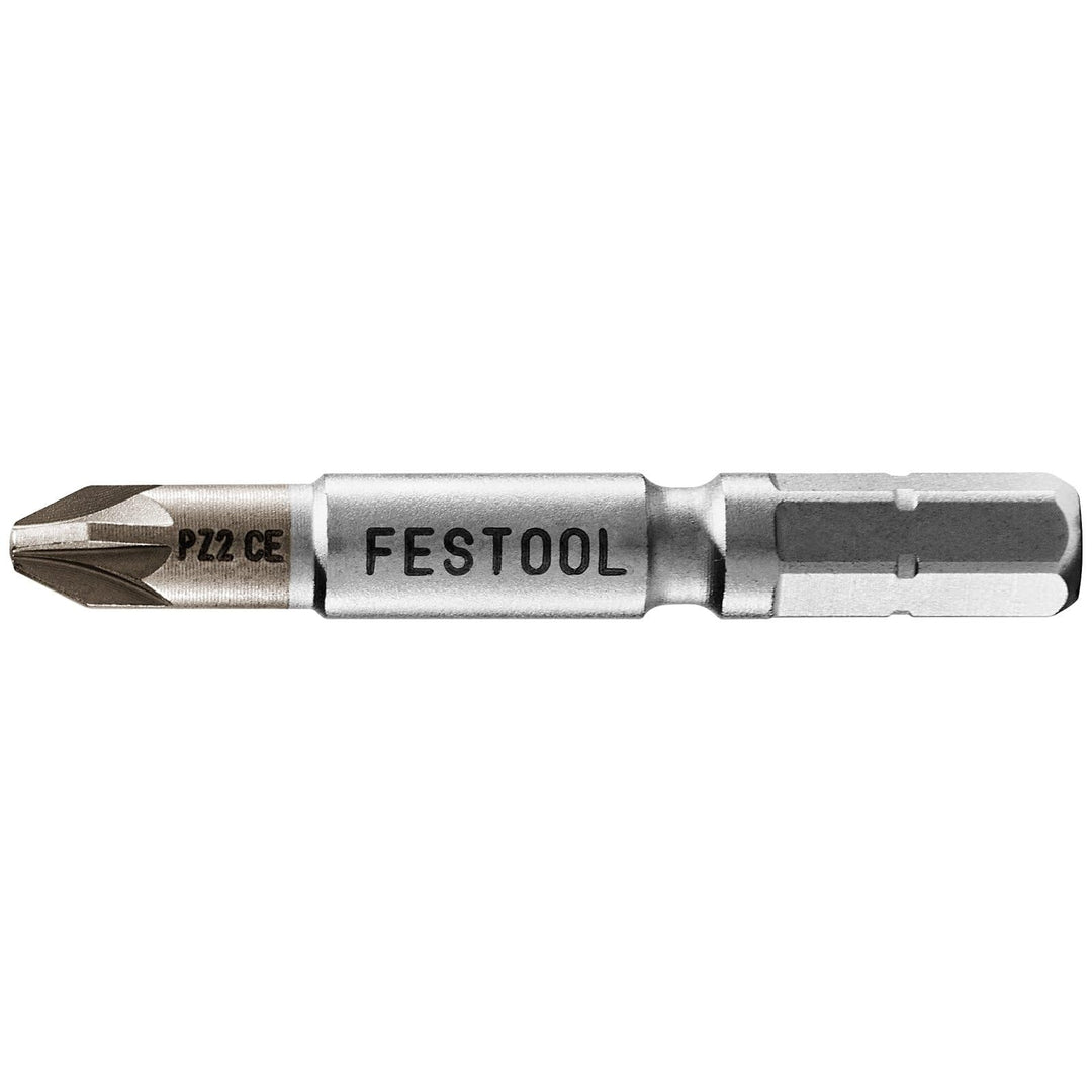 Festool Bit PZ 2-50 CENTRO/2 – Pozidriv-Bit mit Korrosionsschutz | PZ 2, 50 mm, CENTROTEC-kompatibel