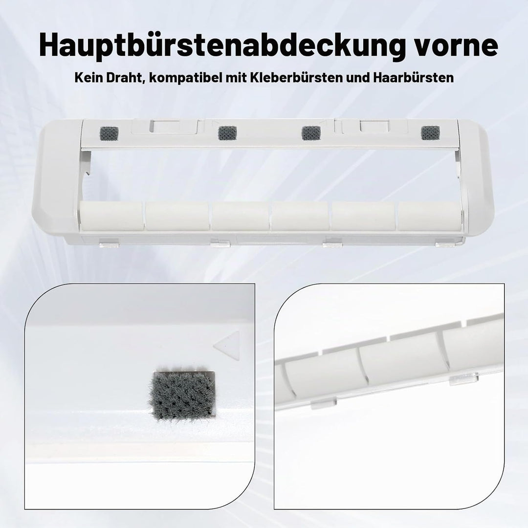 Hauptbürstenabdeckung Zubehör für Xiaomi X20+, für Dreame L40s Ultra CE, L40 Ultra AE4, L20 Ultra, X