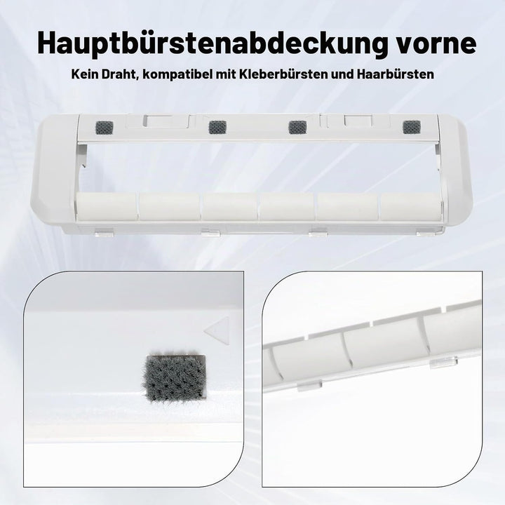 Hauptbürstenabdeckung Zubehör für Xiaomi X20+, für Dreame L40s Ultra CE, L40 Ultra AE4, L20 Ultra, X