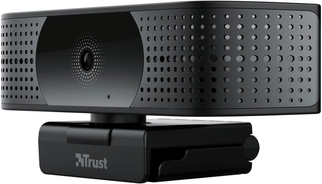 Trust Teza 4K Ultra HD Webcam, 3840x2160 mit 2 Mikrofonen und Autofokus, 30 FPS, USB Plug & Play, We