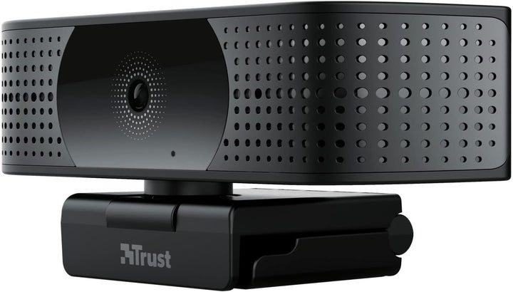 Trust Teza 4K Ultra HD Webcam, 3840x2160 mit 2 Mikrofonen und Autofokus, 30 FPS, USB Plug & Play, We