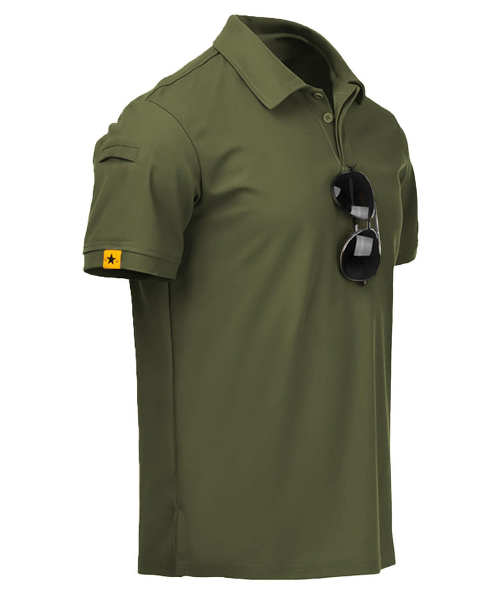 JACKETOWN Poloshirts Herren Kurzarm Atmungsaktives Schnelltrocknend Poloshirts Männer Tennis Sommer