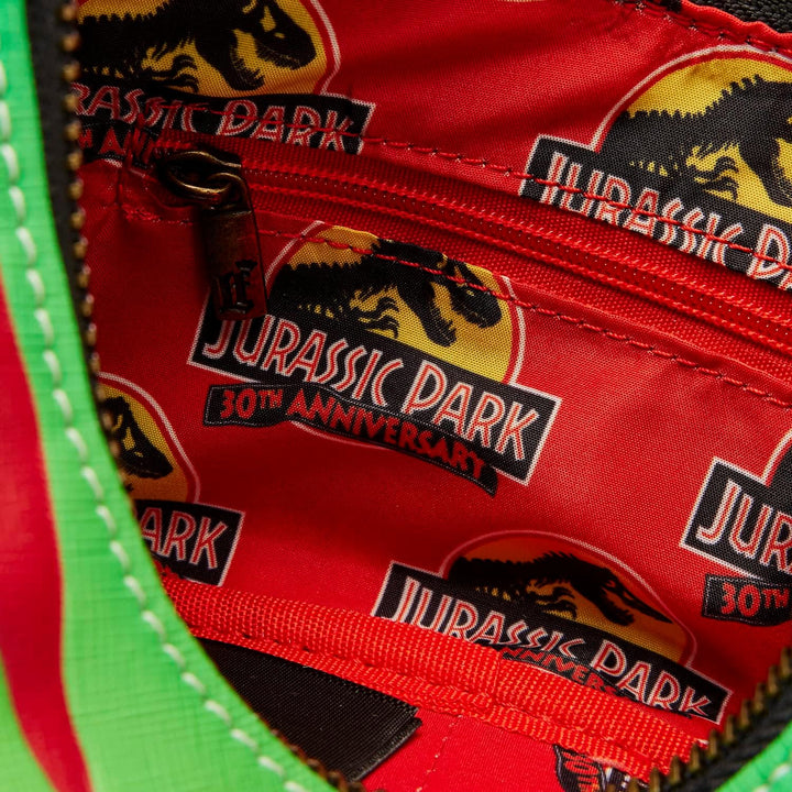 Loungefly Jurassic Park 30th Anniversary Life Finds a Way Umhängetasche Einheitsgrösse, Einheitsgrös