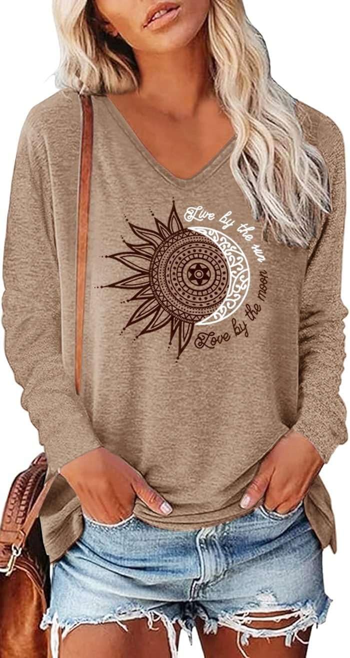 Tshirt Damen Oberteile Elegant Langarm/Kurzarm Crop Tops Casual Longshirt Cap hülse Tunika Sommer Ta