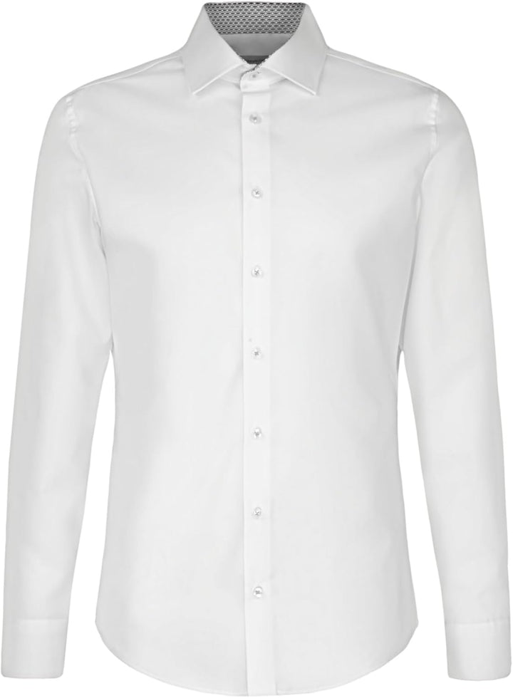 Seidensticker Herren Business-Hemd - Extra Slim Fit - Bügelfrei - Kent-Kragen - Langarm - 100% Baumw