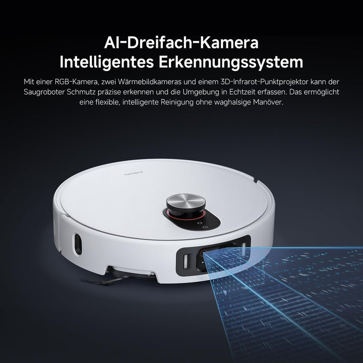 XIAOMI Robot Vacuum 5 Pro Saugroboter mit Wischfunktion, 20.000Pa, Ausfahrbarer Mopp &amp; Seitenbürste,