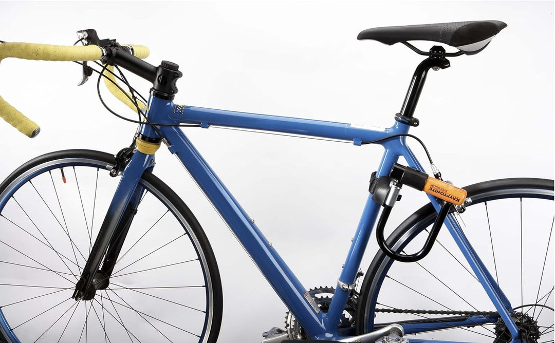 Kryptonite New York LS Fahrradschloss, robust, U-Form New-U 2017 Schloss + Bügelschlosshalter, New-U