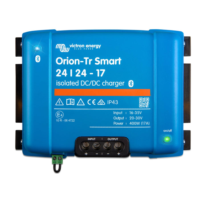 Victron Energy Orion-Tr Smart DC-DC Ladebooster (Bluetooth) - 24/24V, 17 Amp, 400-Watt - Batterie La