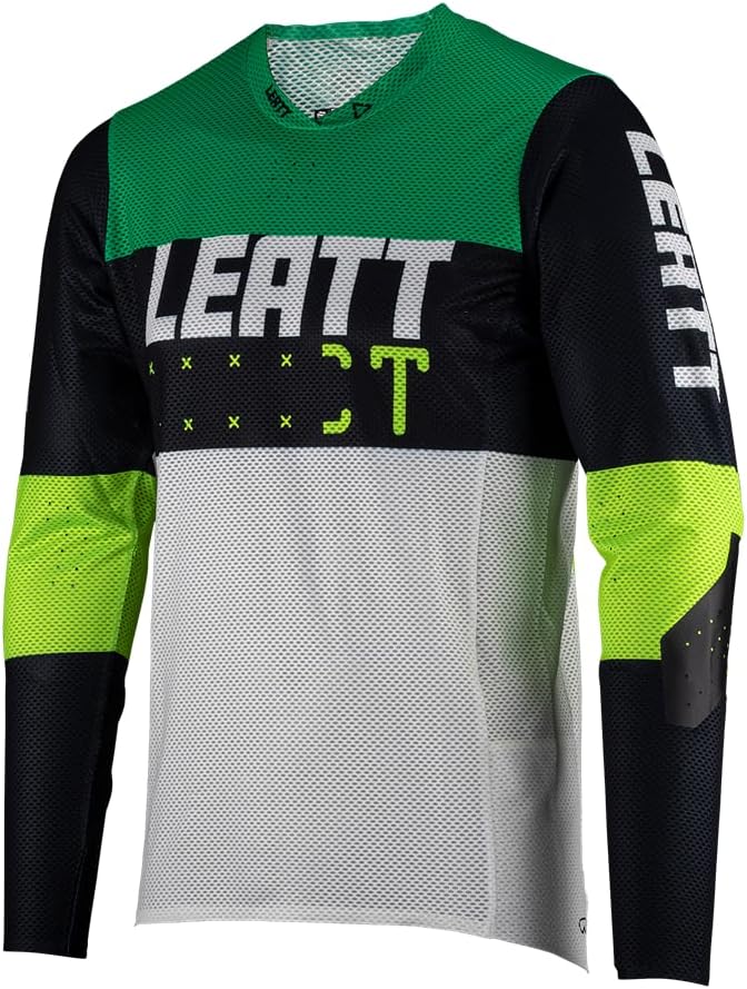 Leatt Herren MTB Gravity 4.0 Jersey Technical Sport Jersey XL Jade, XL Jade