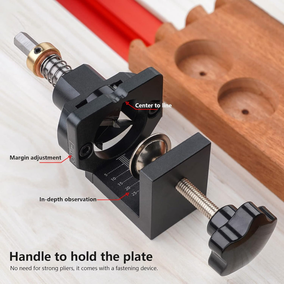 35mm Scharnier-Bohrschablone Türschränke Lochöffner für Holzbearbeitung DIY werkzeug Lochsäge vorric