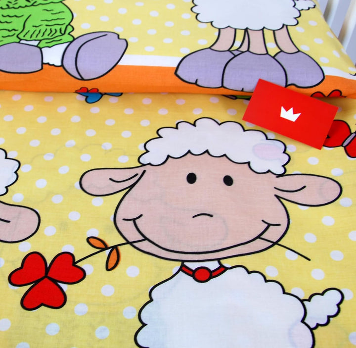 Babylux Bettwäsche Bezug 2 TLG. 100 x 135 cm / 90 x 120 cm Kinderbettwäsche Kind Bettset Baby Babybe