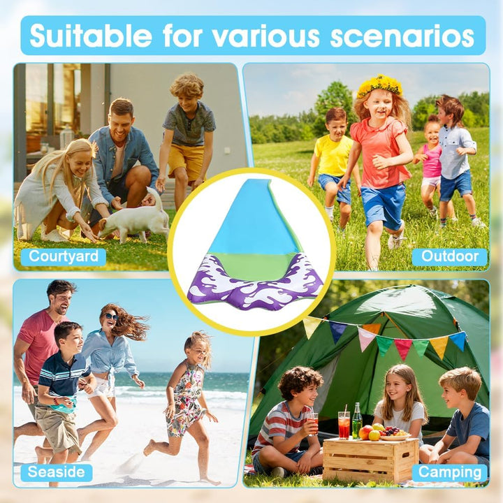 Foreverup Wasserrutsche Garten für Kinder, 480 * 70CM Single Wasserrutschmatte mit Bodyboards, Singl