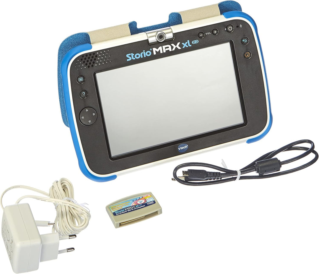 Vtech 80-194604 Storio MAX XL 2.0 Kindertablet, Blau Blau Single, Blau Single