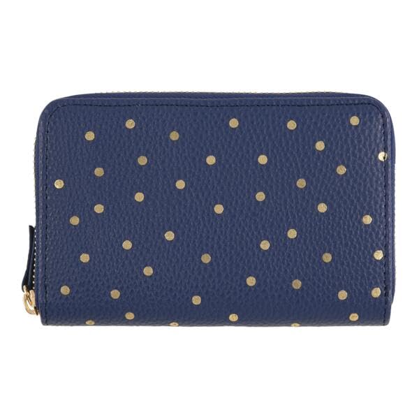 DRAEGER Paris – Geldbörse – 15 x 2,5 x 9,5 cm – Grün/Gold – Reissverschluss – Accessoire Mode, Mode,