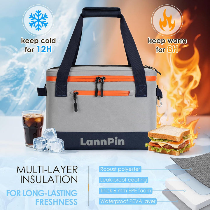 Paddle Board Cooler 33 Can Large Paddle Board Accessories, Leakproof Kayak Cooler Bag Camping Cooler