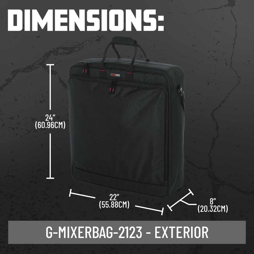 GATOR-Koffer aus verstärktem Nylon G-Mixerbag 21" x 23 2123 21" x 23" x 6", 2123 21" x 23" x 6"