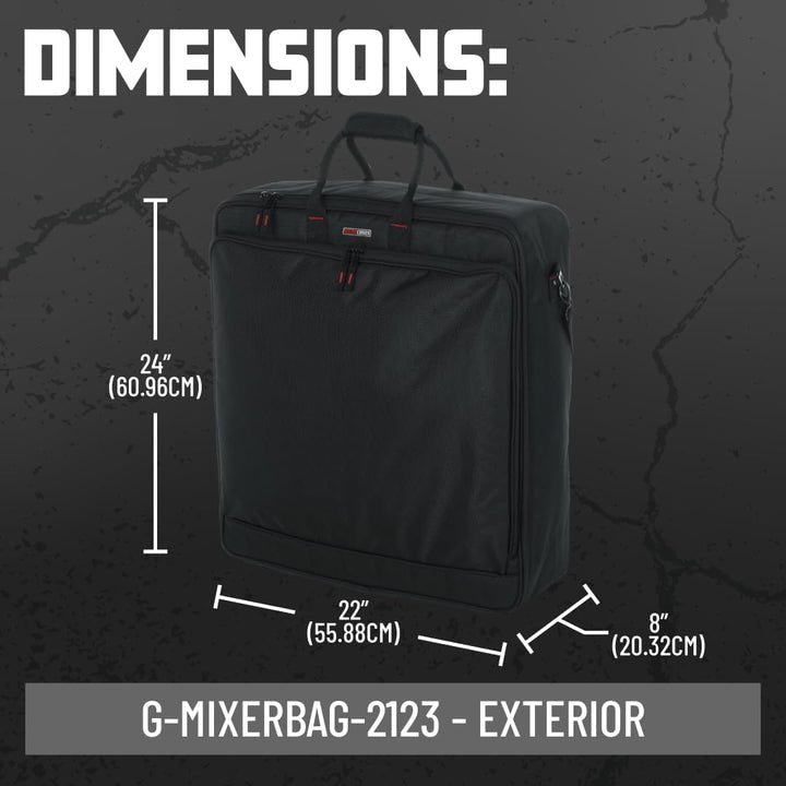 GATOR-Koffer aus verstärktem Nylon G-Mixerbag 21" x 23 2123 21" x 23" x 6", 2123 21" x 23" x 6"