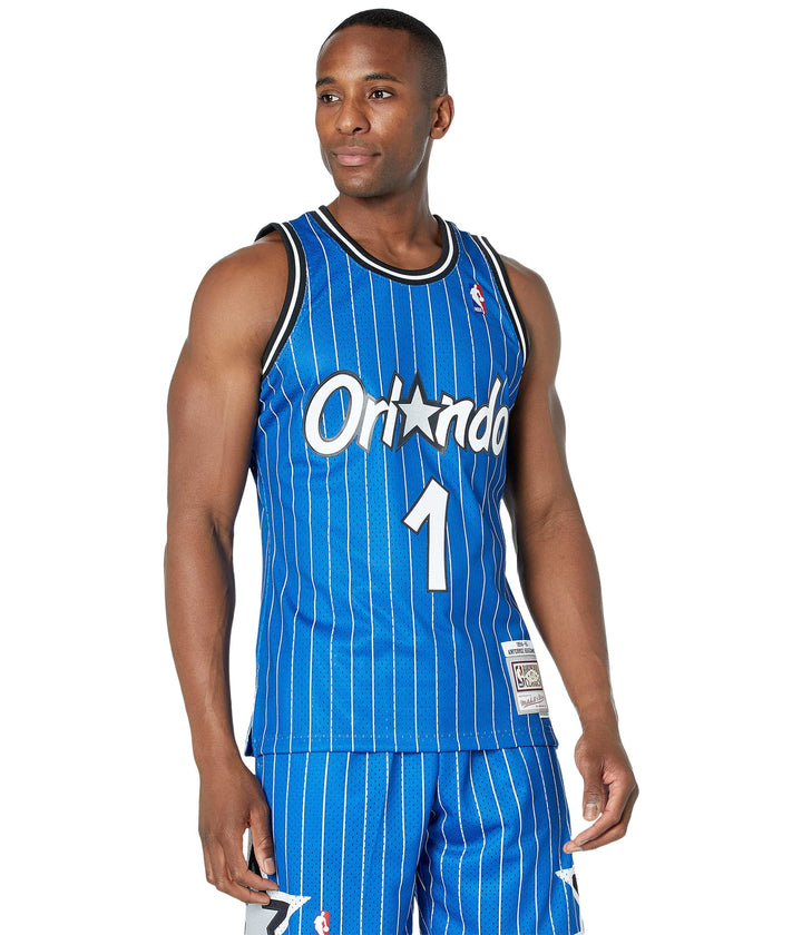 Mitchell & Ness Anfernee Hardaway #33 Orlando Magic NBA Swingman 2.0 XL Königsblau, XL Königsblau