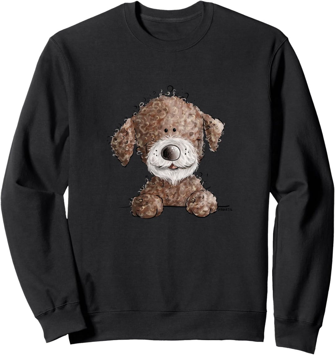 Süsser Lagotto Romagnolo I Hunde Comic Geschenk Sweatshirt