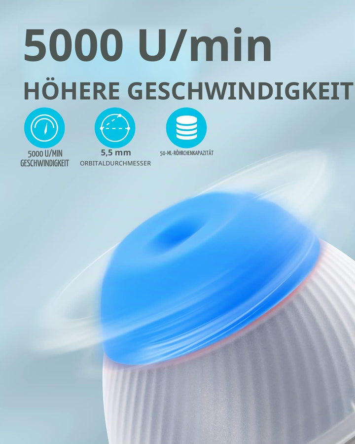 PRECIPETTE 5000rpm Mini Vortex Mixer Schüttler Paint Shaker Mischer 5000UpM Farbschüttler Farbmixer