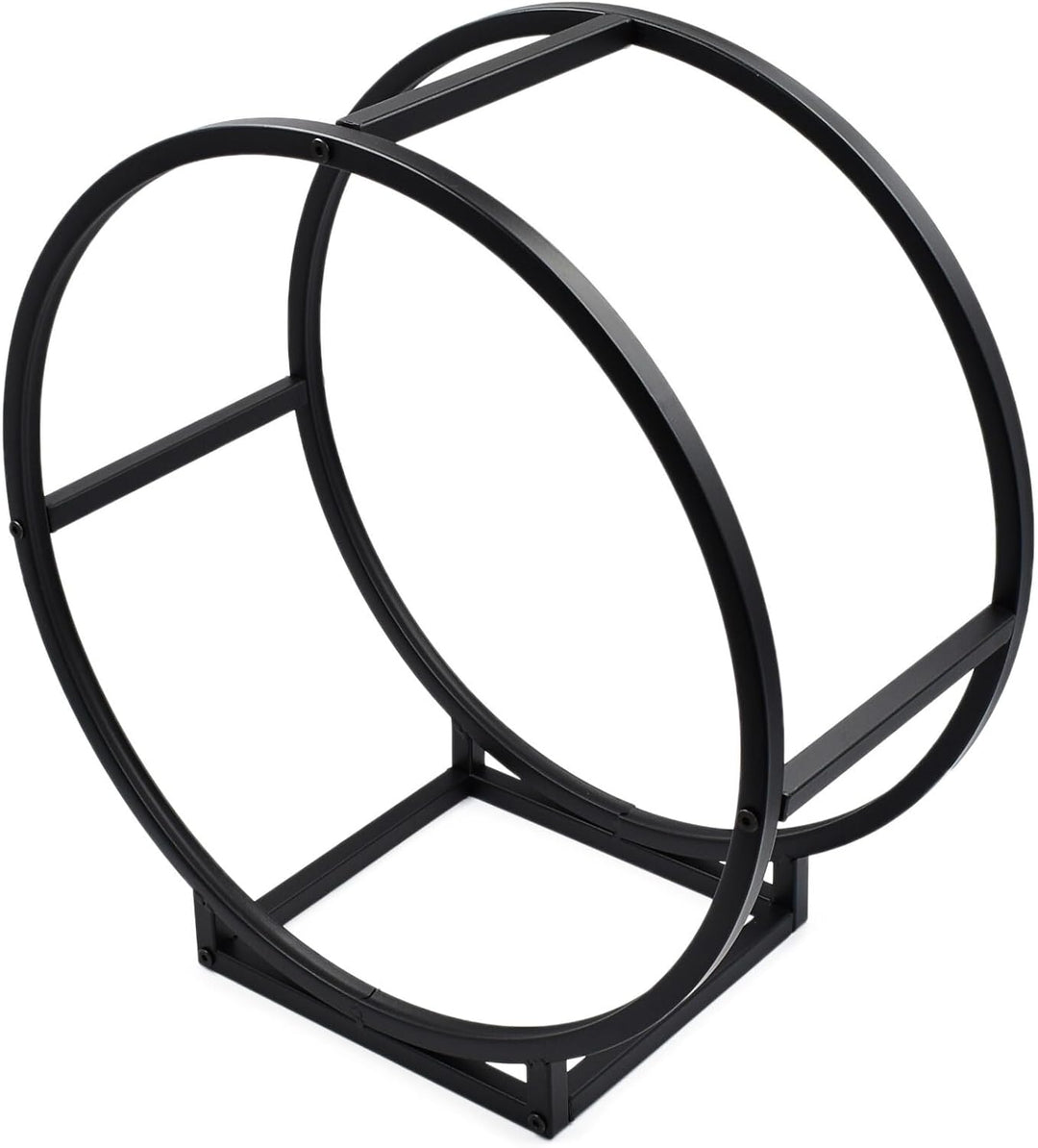 Kaminholzregal Kaminholzständer rund Ø52cm Holzkorb Stapelhilfe Kaminholzhalter Holzregal Regal für