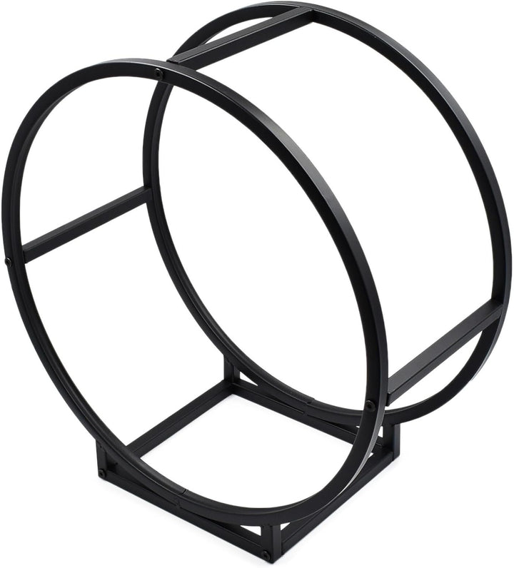 Kaminholzregal Kaminholzständer rund Ø52cm Holzkorb Stapelhilfe Kaminholzhalter Holzregal Regal für