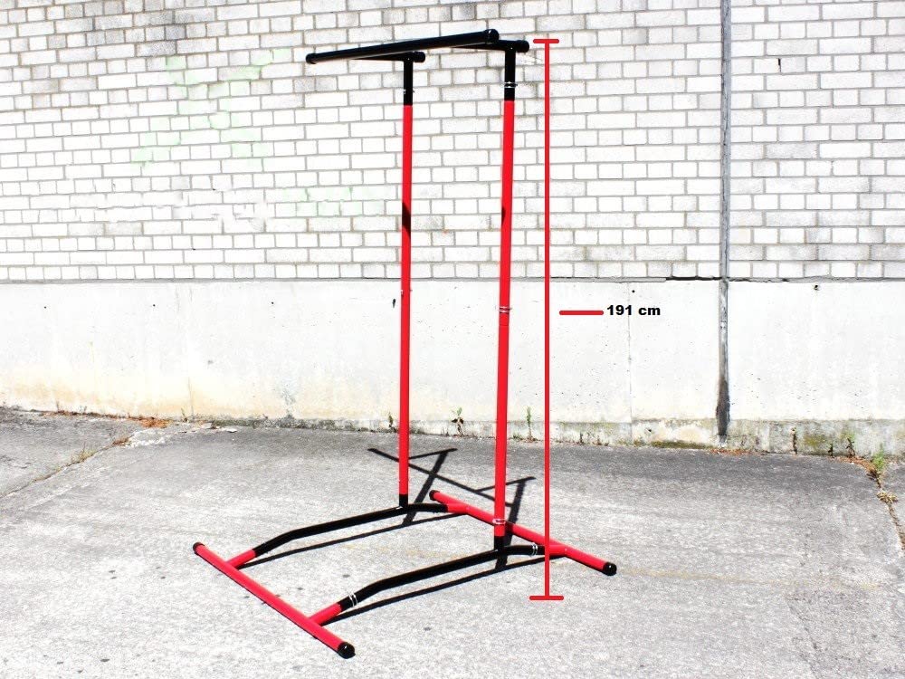 9010019 Pull Up Station Klimmzug Stange Liegestütz Multi Workout Handstand Schnellverschlüsse bis 11